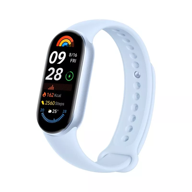 

Фитнес-браслет Xiaomi Smart Band 9, 1.62" AMOLED, синий (BHR8346GL), Smart Band 9