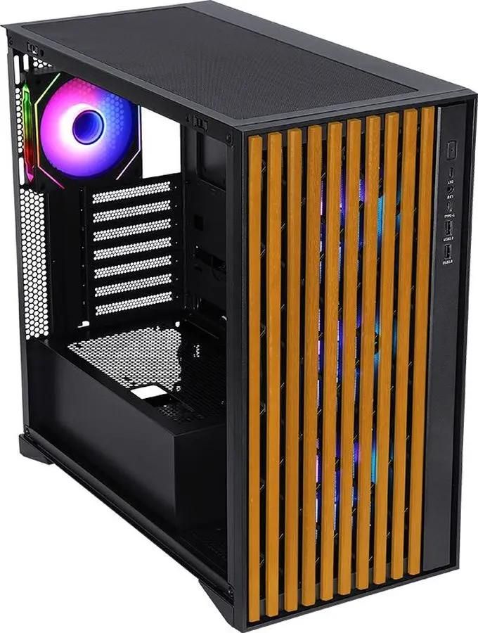 Корпус Formula V TIMBERLINE T0, Midi-Tower, без БП, черный