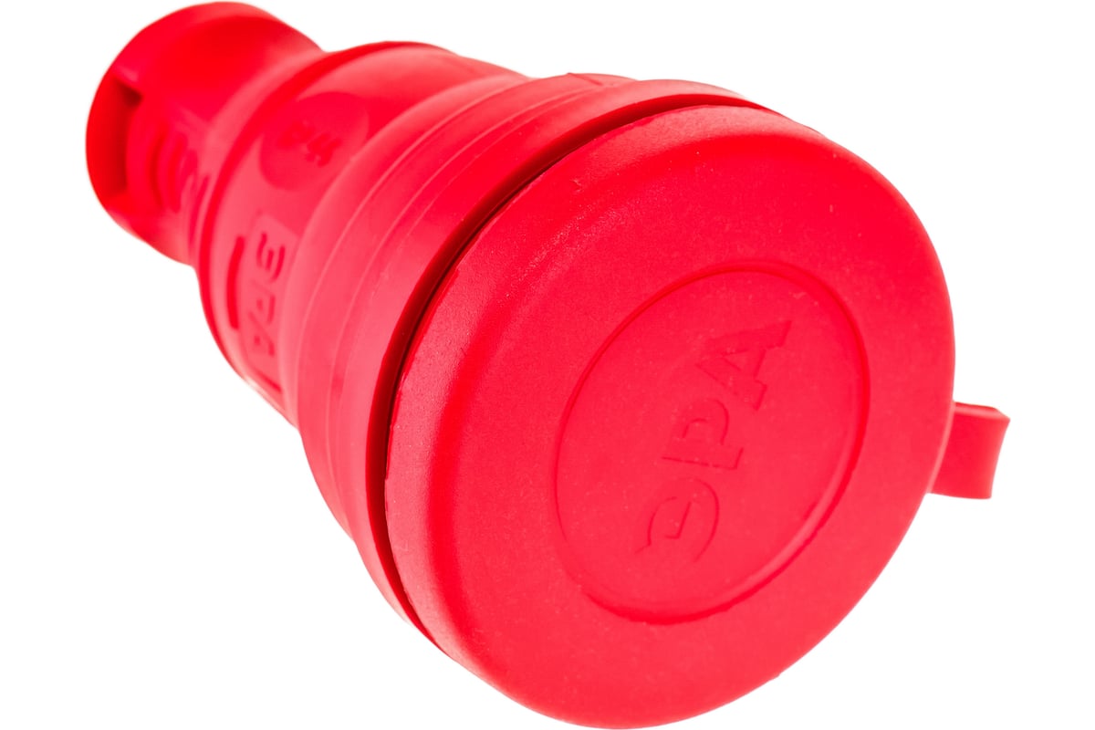 

Розетка ЭРА R8-RED, переносная, однопостовая, с з/к, с крышкой, 16А, в сборе, IP44, каучуковая, красный, 1 шт. (Б0044548), R8-RED