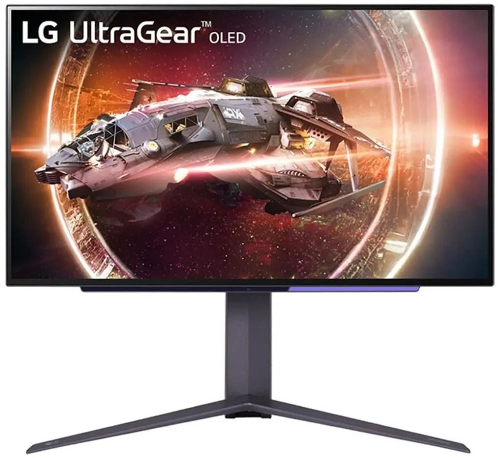 

Монитор 27" LG UltraGear 27GS95QE-B OLED, 2560x1440 (16:9), 275кд/м2, 240 Гц, 0.3 мс, 178°/178°, HDMI, DisplayPort, USB-Hub, черный (27GS95QE-B.ARUZ), 27GS95QE-B