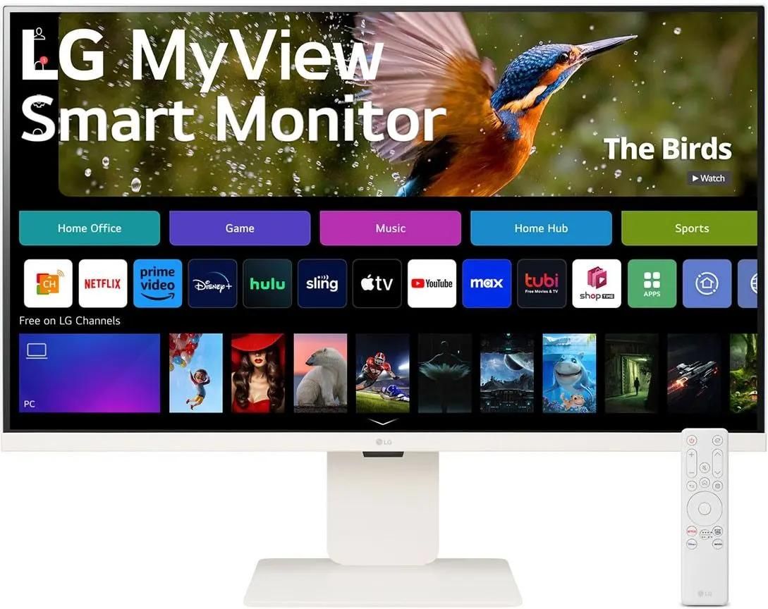 

Монитор 32" LG MyView 32SR83U-W IPS, 3840x2160 (16:9), 400кд/м2, 5 мс, 178°/178°, HDMI, USB Type-C, белый (32SR83U-W.ARUZ), 32SR83U-W