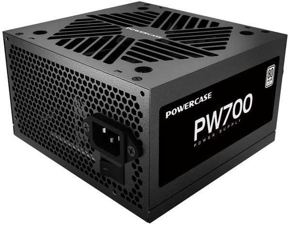 

Блок питания 700 Вт ATX Powercase PW700, 120 мм, 80 Plus, Retail (PS-700W-DC), PW700