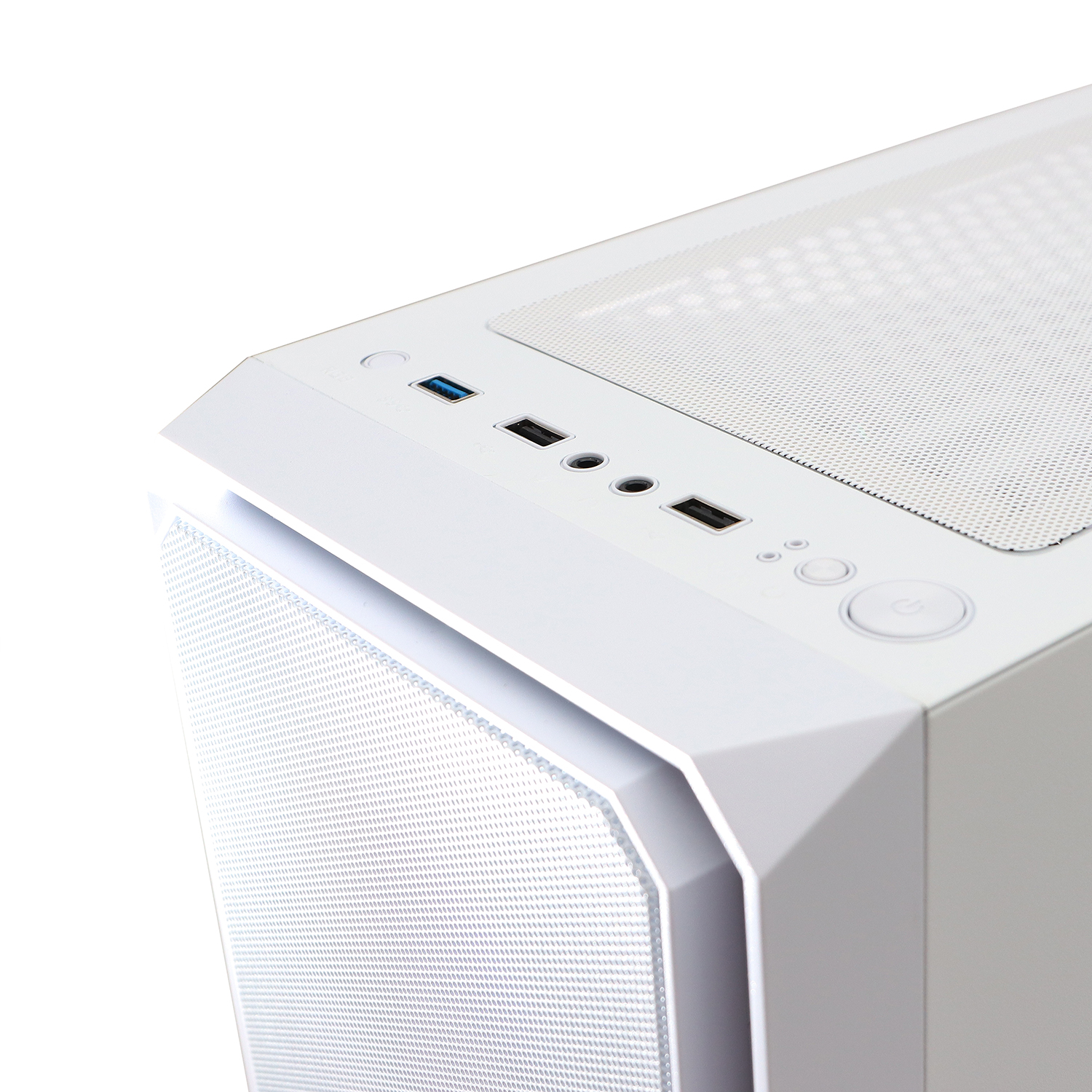Корпус BaseTech eXtreme GFX-03, Midi-Tower, без БП, белый