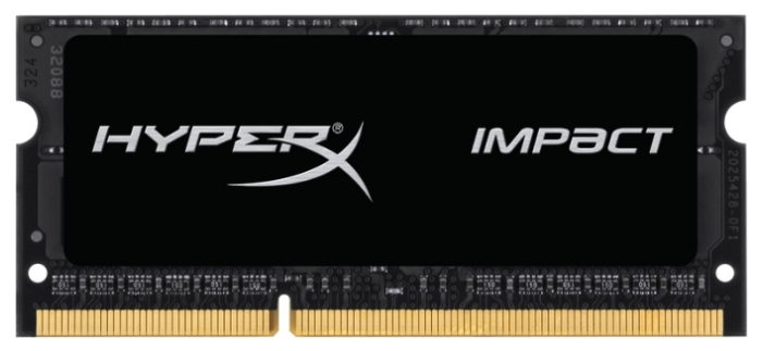 

Память DDR3L SODIMM 4Gb 2133MHz CL11 1.35V Kingston HyperX Impact (HX321LS11IB2/4), HX321LS11IB2/4