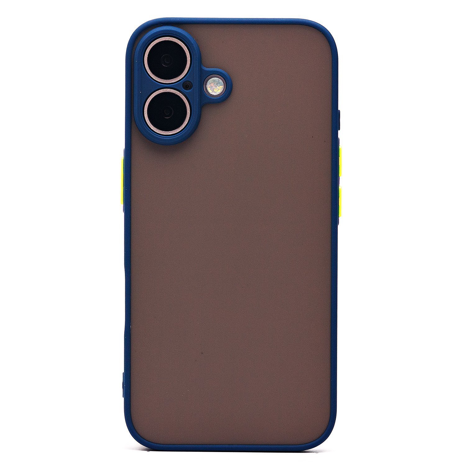 

Чехол-накладка Activ PC041 для смартфона Apple iPhone 16, силикон, темно-синий (234425)
