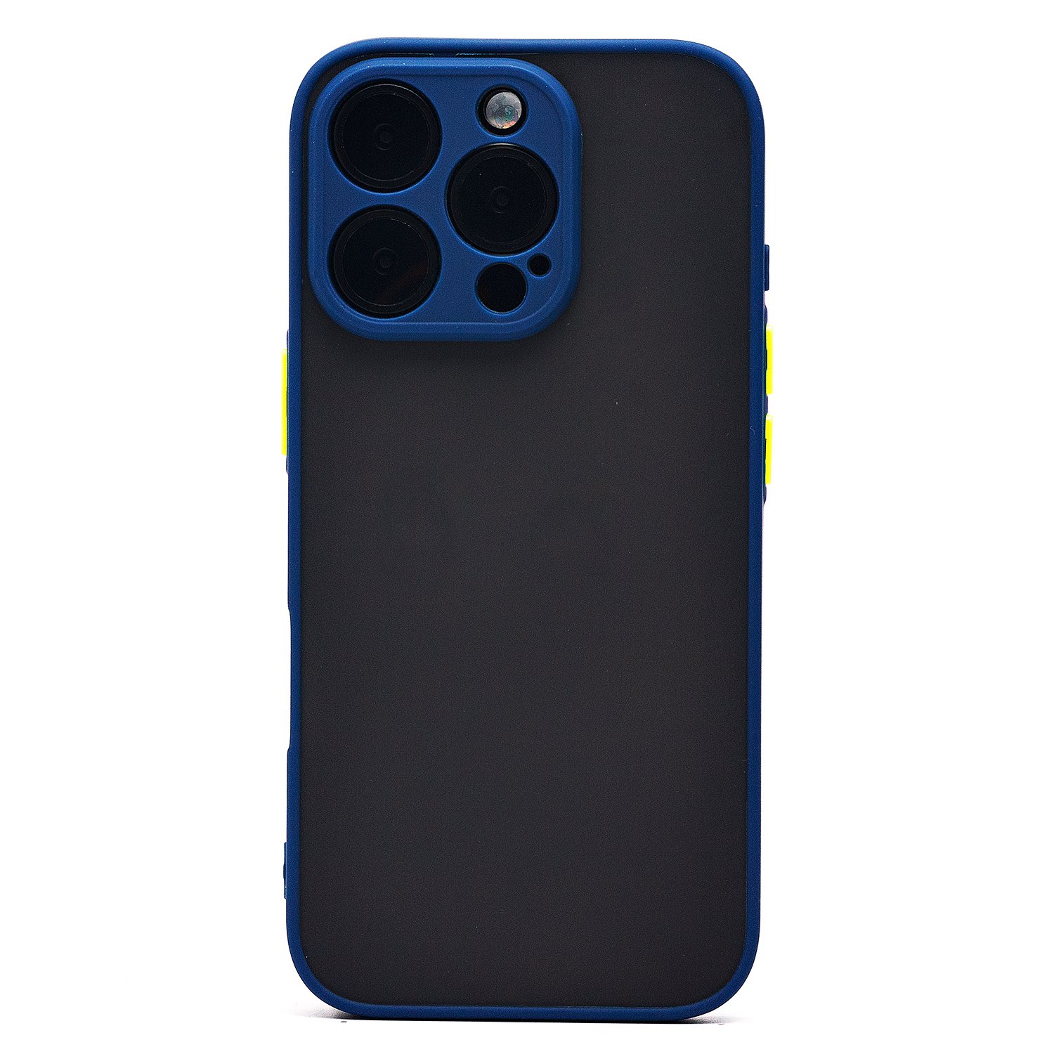 

Чехол-накладка Activ PC041 для смартфона Apple iPhone 16 Pro, силикон, темно-синий (234427)