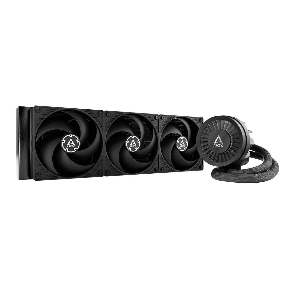 

Жидкостное охлаждение Arctic Cooling Liquid Freezer III-360 для Socket/1700/1851/AM5/AM4, 3x120 мм, черный (ACFRE00136A), Liquid Freezer III-360