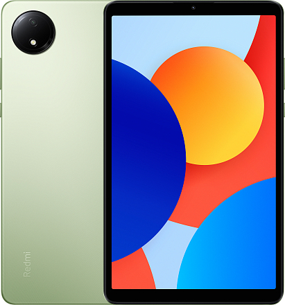 

Планшет Xiaomi Redmi Pad SE 8.7" 1340x800 IPS, MediaTek Helio G85, 4Gb RAM, 64Gb, WiFi, BT, 6.65 А·ч, Android 14, зеленый (VHU5035RU/58081), SE