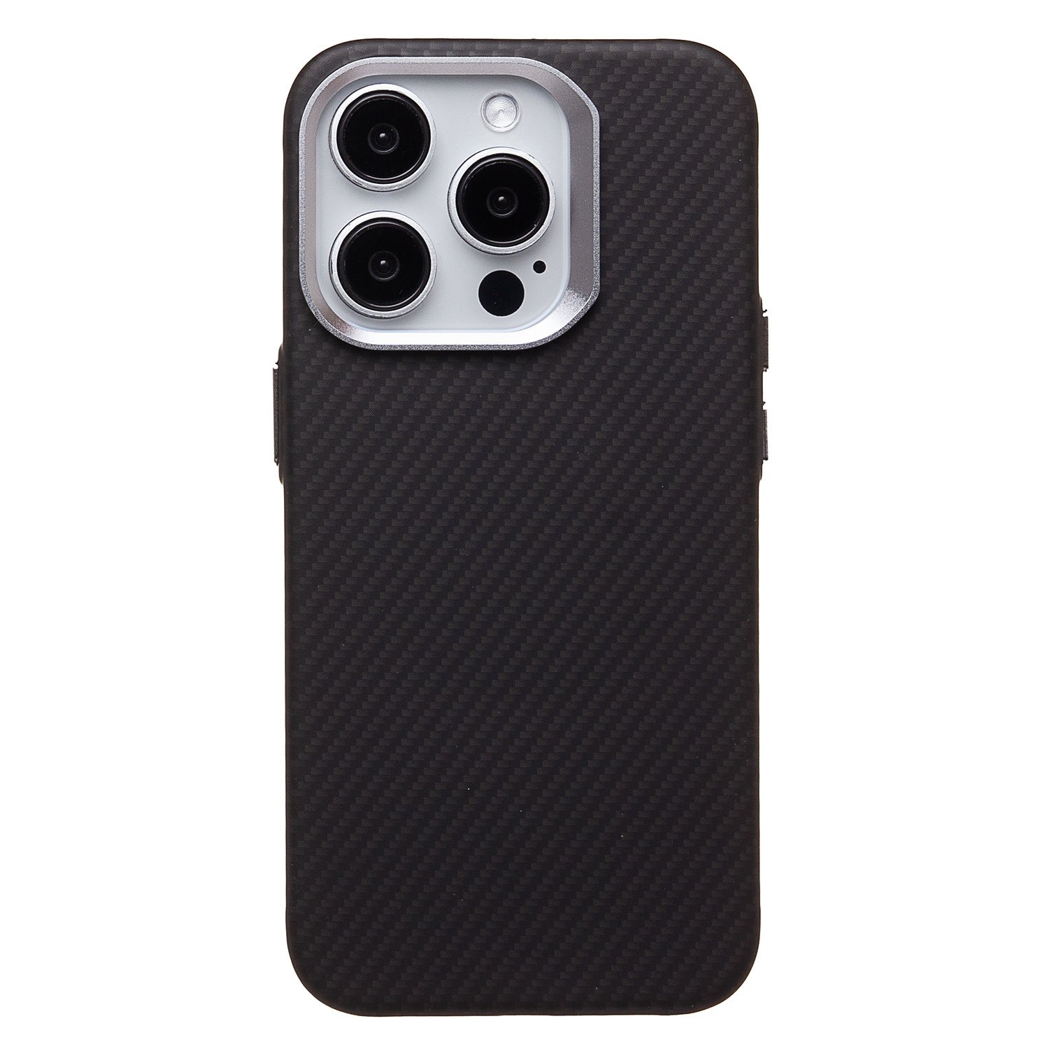 

Чехол-накладка Activ SM028 SafeMag Carbon для смартфона Apple iPhone 15 Pro, карбон, черный (234708)