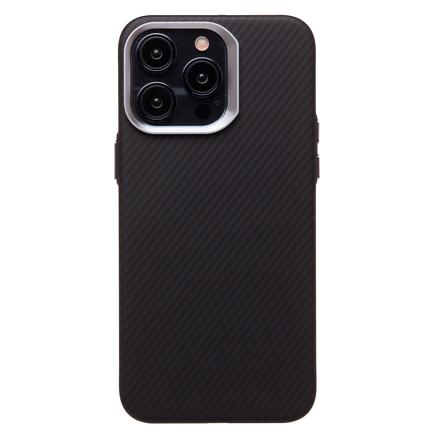 

Чехол-накладка Activ SM028 SafeMag Carbon для смартфона Apple iPhone 15 Pro Max, карбон, черный (234709)