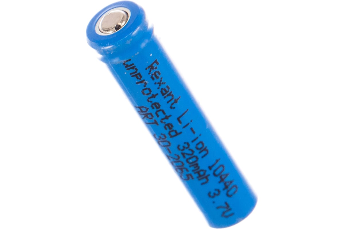 

Аккумулятор Rexant, 10440, 3.7V 3.2 А·ч, 10 шт. (30-2065)
