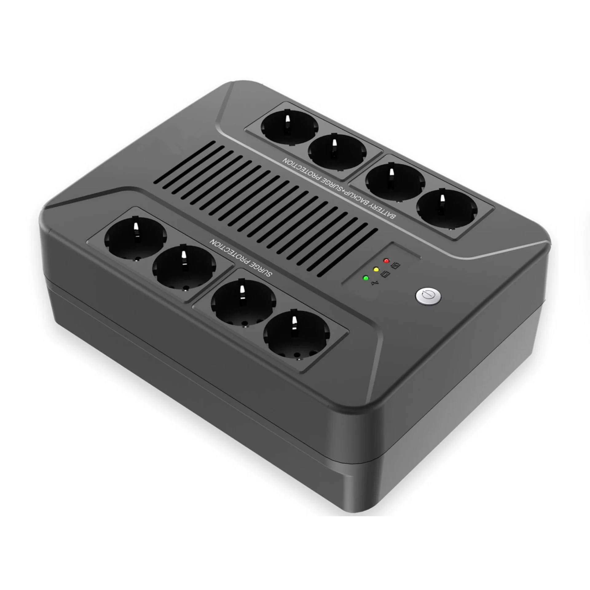 ИБП SNR SNR-UPS-LID-1000-LED-PLUS, 1000 В·А, 600 Вт, черный (SNR-UPS-LID-1000-LED-PLUS)