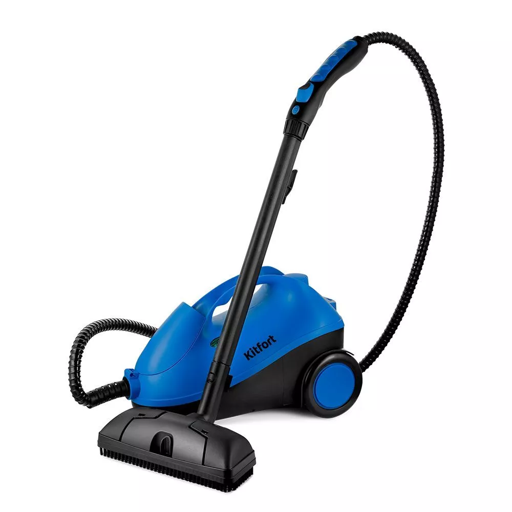 

Пароочиститель Kitfort КТ-9141-3 2.2 кВт, синий/черный (КТ-9141-3), КТ-9141-3