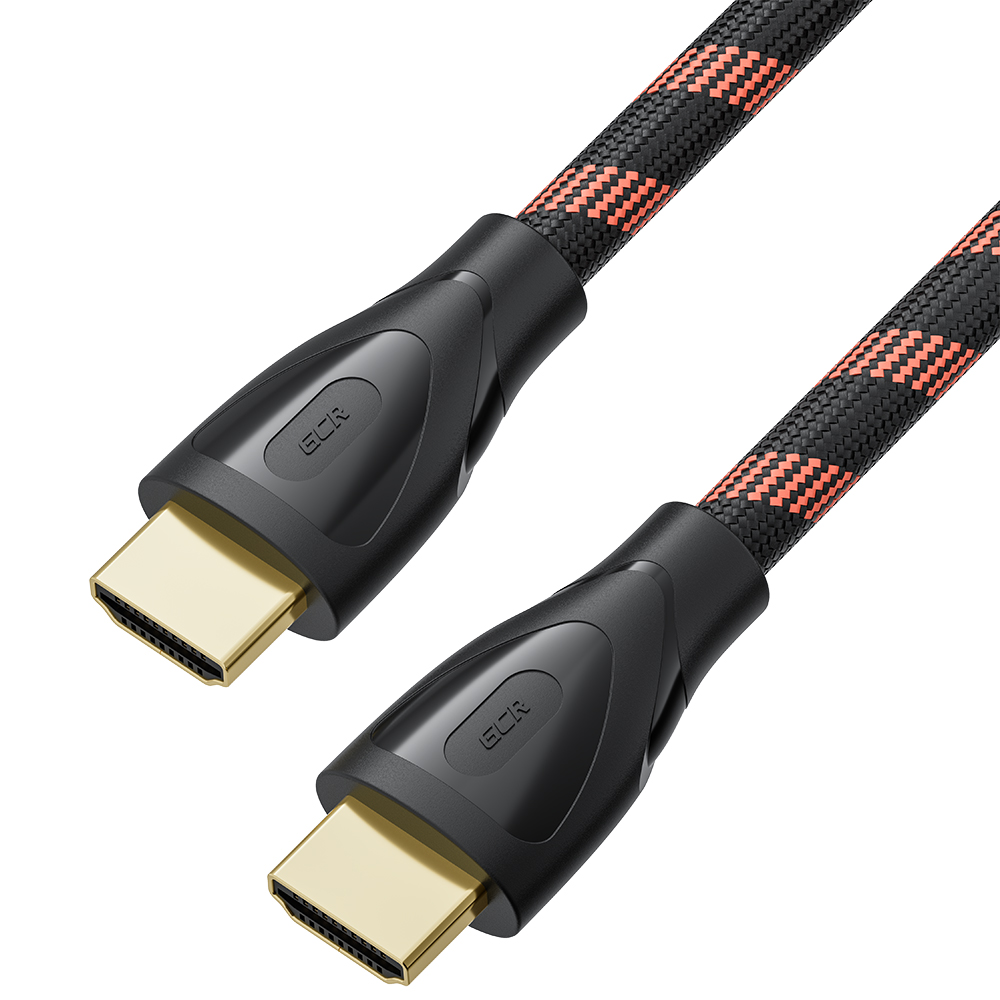 

Кабель HDMI(19M)-HDMI(19M) v2.1 4K/8K, экранированный, 2 м, черный/красный Greenconnect PROF GCR-H203 (GCR-55768), GCR-H203