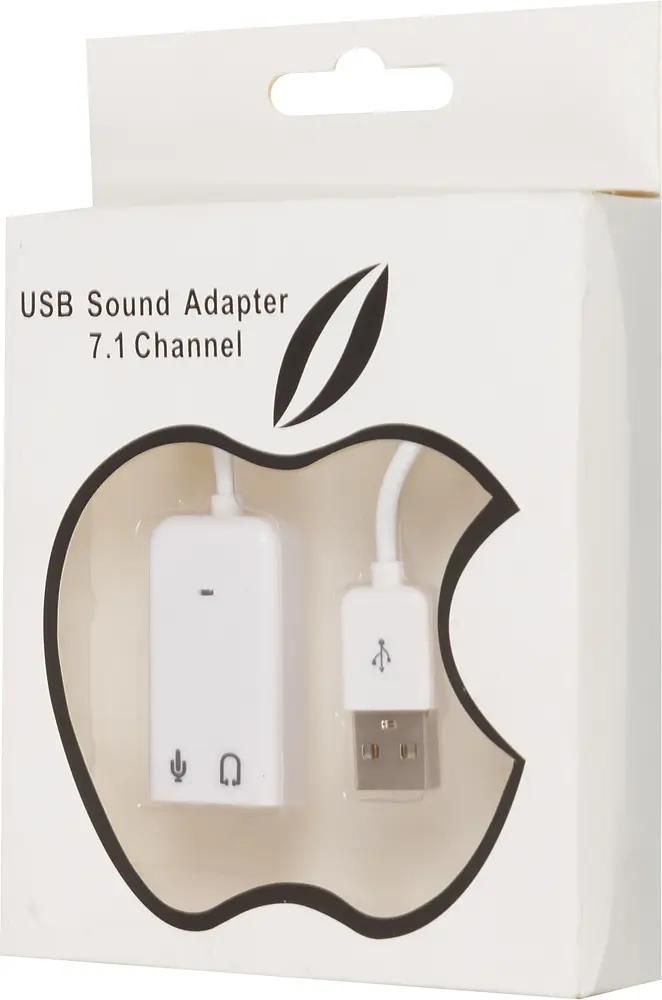 Звуковая карта внешняя C-media USB TRAA71, 2.0 (7.1 virtual), USB, Retail (ASIA USB 8C V)