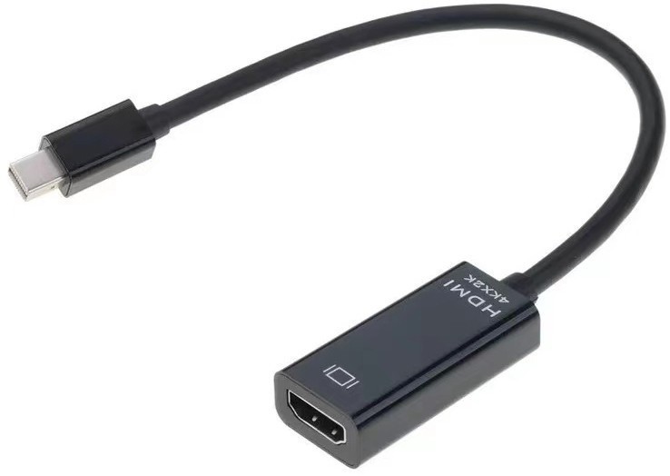 

Кабель-переходник (адаптер) DisplayPort(20M)-HDMI(19F) 4K, 15 см, черный Bion (BXP-A-mDPM-HDMIF-015)