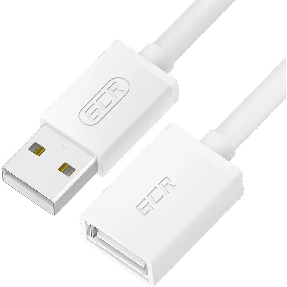 

Кабель-удлинитель USB(Am)-USB(Af), 1.5 м, белый, Greenconnect GCR-UEC11 (GCR-55063), GCR-UEC11