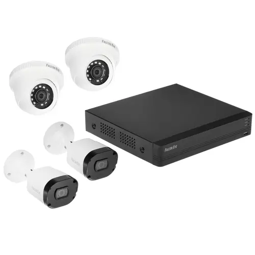 Комплект видеонаблюдения Falcon Eye FE-104MHD KIT Офис SMART, каналов 4, камер 4