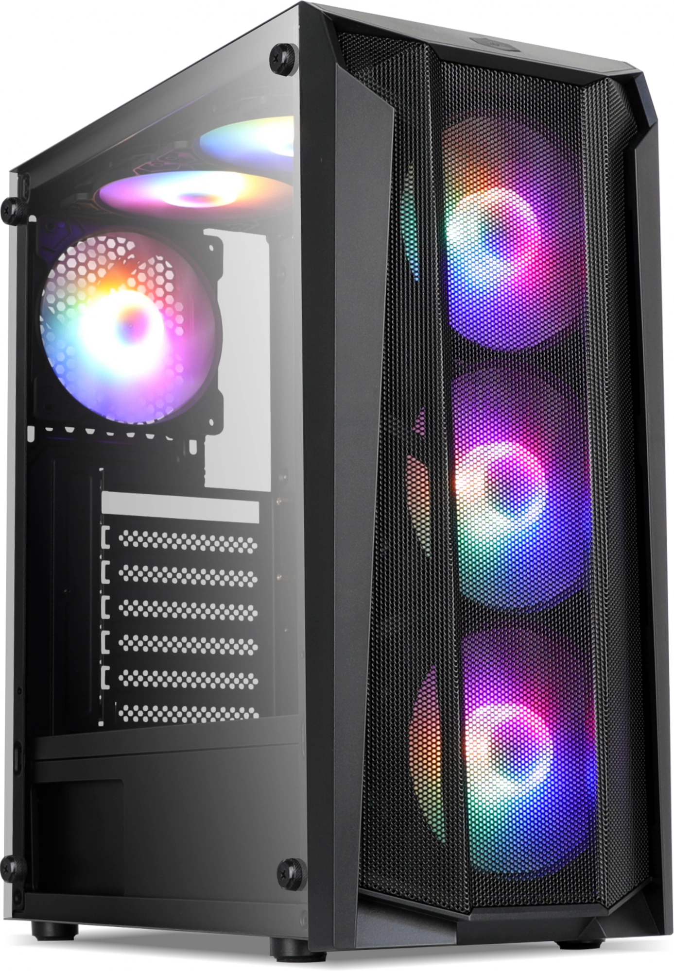 

Корпус Oklick OCC-MD302, ATX, Midi-Tower, USB 3.0, черный, без БП (OCC-MD302), OCC-MD302