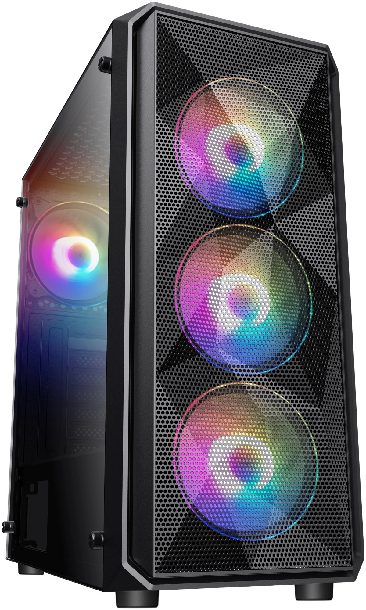 

Корпус Oklick OCC-MD303, ATX, Midi-Tower, USB 3.0, черный, без БП (OCC-MD303), OCC-MD303