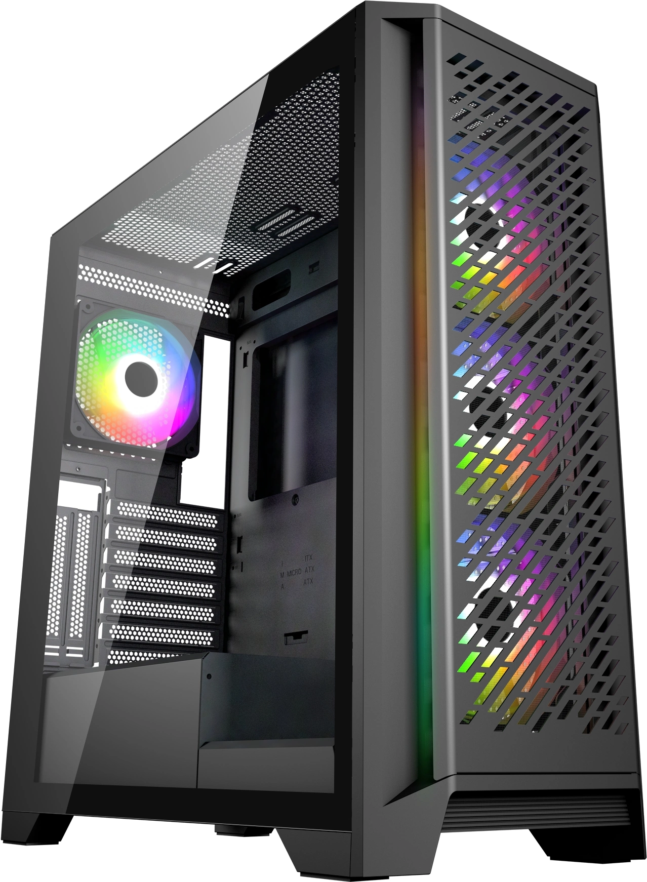 

Корпус Oklick OCC-MD304, ATX, Midi-Tower, USB 3.0, черный, без БП (OCC-MD304), OCC-MD304