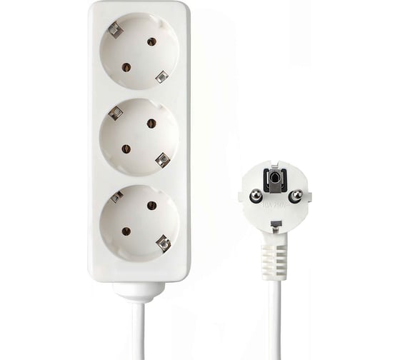 

Удлинитель Гарнизон EL-NLB3-W-1.8, 3-розетки, 1.8 м, белый (EL-NLB3-W-1.8), EL-NLB3-W-1.8
