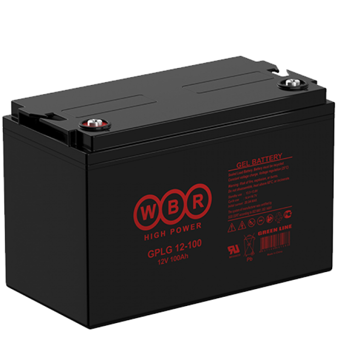 Аккумуляторная батарея для ОПС WBR GPLG 12-100, 12V, 100Ah