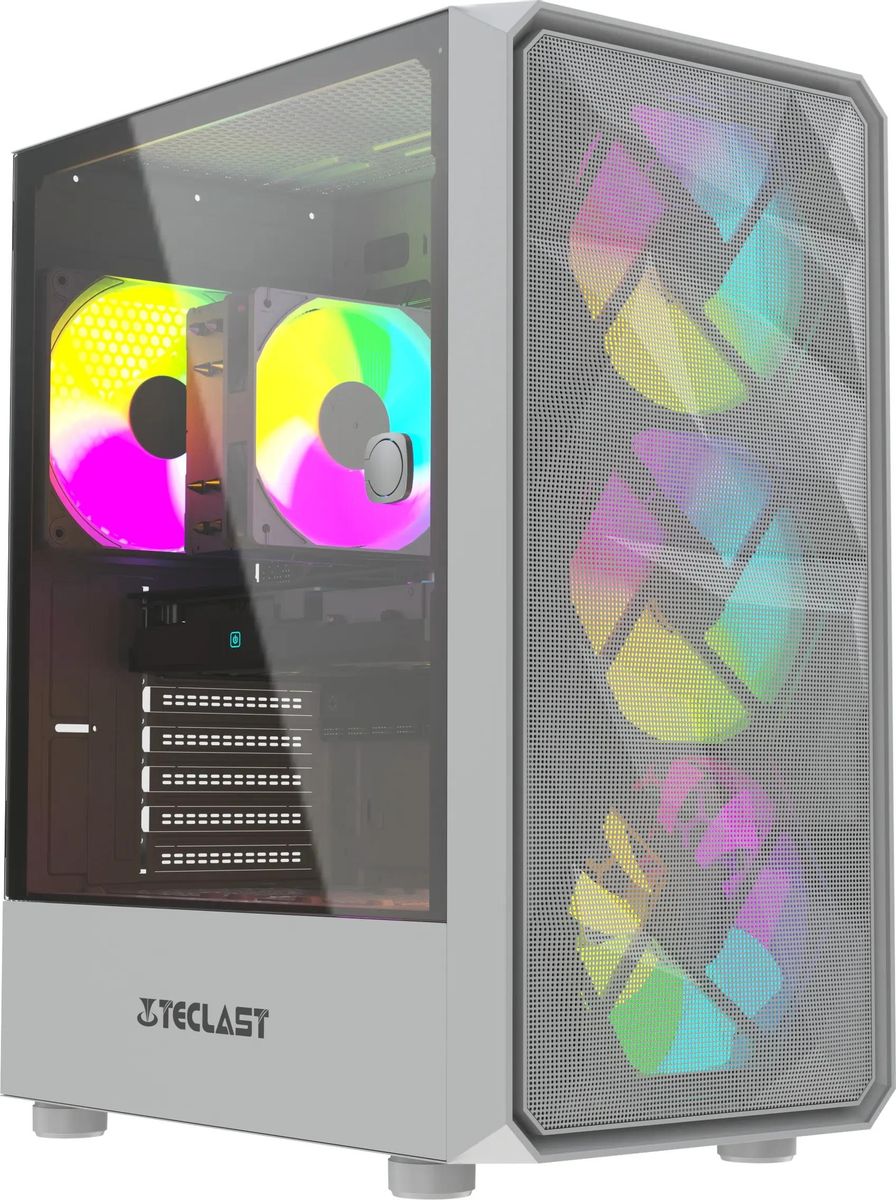 

Системный блок TECLAST G02, AMD Ryzen 7 7800X3D 4.2 ГГц, 32Gb RAM, 1Tb SSD, NVIDIA GeForce RTX 4070 Super 12Gb, W11Pro, белый (G02 7800X3D32G1T4070SWKRU), G02