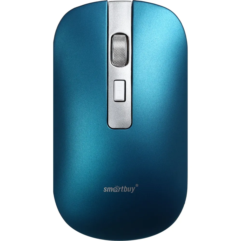 

Мышь беспроводная SmartBuy 402CAG, 1600dpi, оптическая светодиодная, USB, синий (SBM-402CAG-B), 402CAG