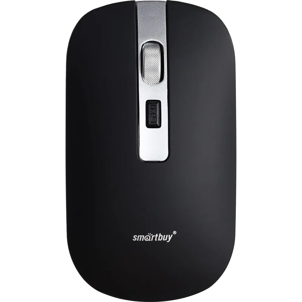 

Мышь беспроводная SmartBuy 402CAG, 1600dpi, оптическая светодиодная, USB (SBM-402CAG-K), Черный, 402CAG