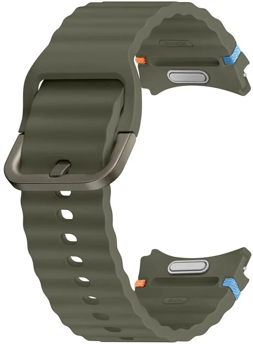 

Ремешок Samsung Galaxy Watch для Samsung Galaxy Watch 4/4 Classic, S/M, каучук, зеленый (ET-SNL30SKEGRU), Galaxy Watch