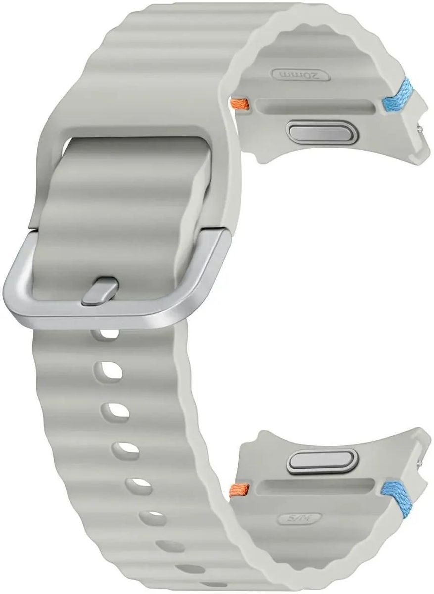 Ремешок Samsung Galaxy Watch для Samsung Galaxy Watch 4/4 Classic S/M, серебристый