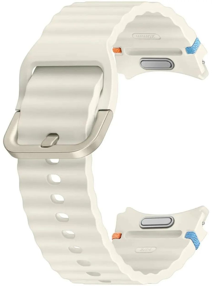 

Ремешок Samsung Galaxy Watch для Samsung Galaxy Watch 4/4 Classic, S/M, каучук, кремовый (ET-SNL30SWEGRU), Galaxy Watch