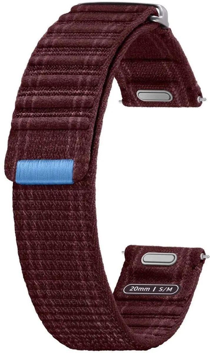 

Ремешок Samsung Galaxy Watch для Samsung Galaxy Watch 4/4 Classic, S/M, нейлон, алый (ET-SVL30SEEGRU), Galaxy Watch