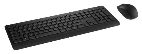 Клавиатура + мышь Microsoft Desktop 900, беспроводной, USB, черный (PT3-00017)