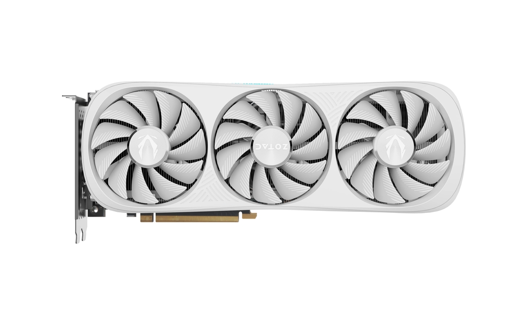 

Видеокарта ZOTAC NVIDIA GeForce RTX 4070Ti SUPER Trinity OC White Edition, 16Gb GDDR6X, 256 бит, PCI-E, HDMI, 3DP, Retail (ZT-D40730Q-10P), Trinity OC White Edition