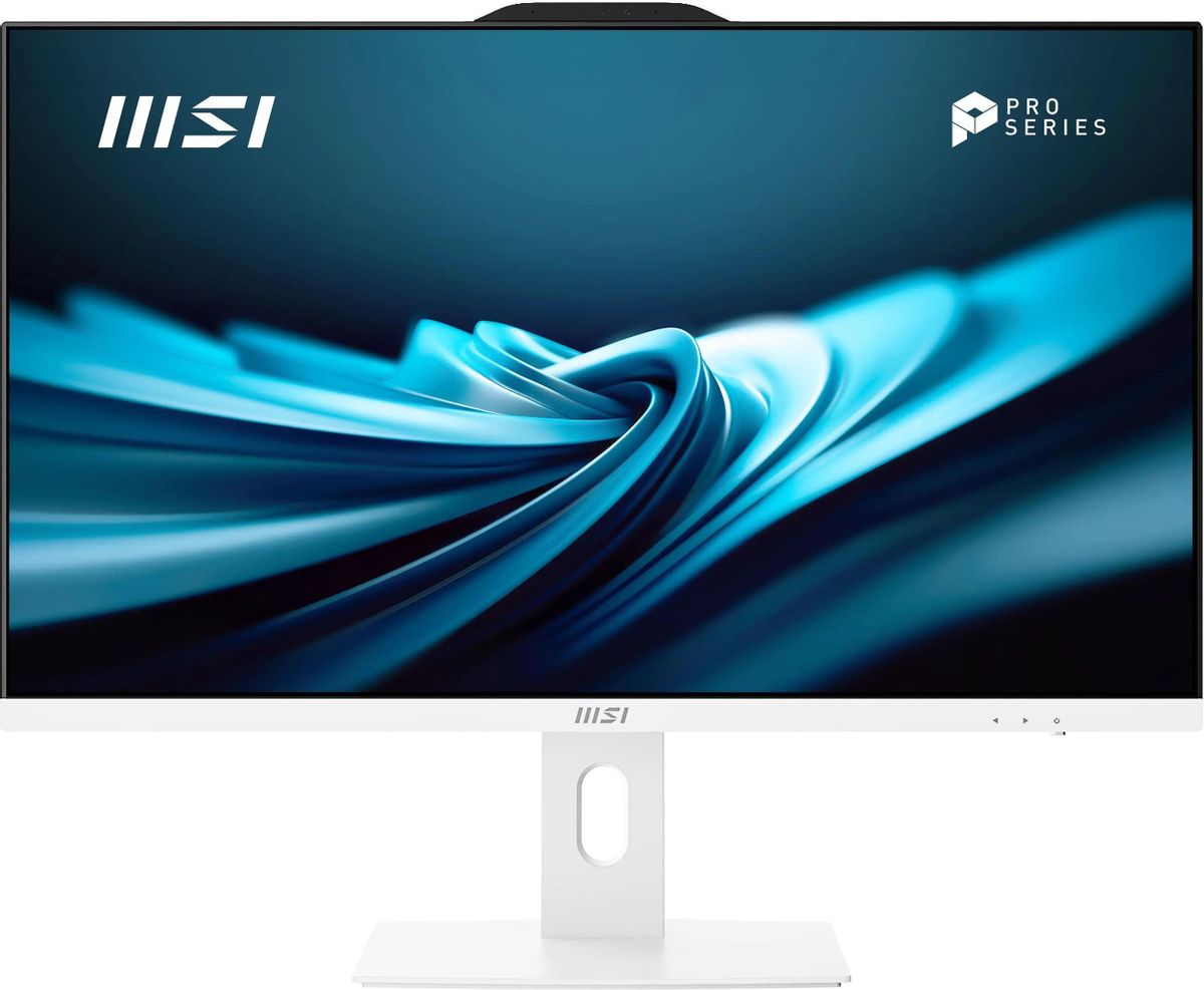 

Моноблок MSI Pro AP272P 14M-684XRU 27" 1920x1080, Intel Core i7-14700 2.1 ГГц, 32Gb RAM, 1Tb SSD, WiFi, BT, Cam, без ОС, белый, клавиатура, мышь (9S6-AF8322-684), 14M-684XRU
