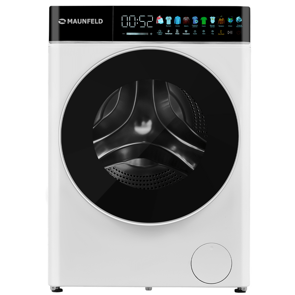 

Стиральная машина Maunfeld MFWD1295WH05, 9 кг, 1200 об/мин, белый (КА-00022814), MFWD1295WH05