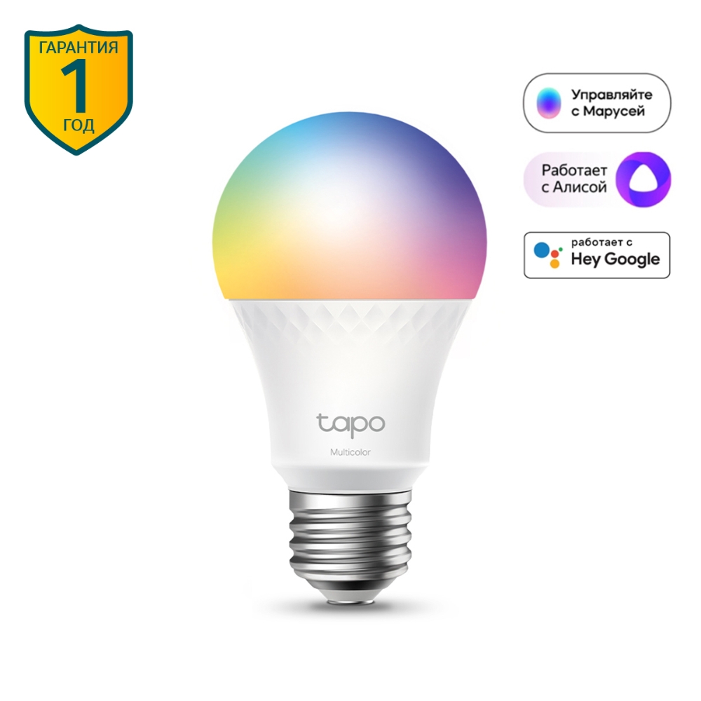 Умная лампа TP-Link L535E, 8.6 Вт, 2500-6500К, E27 (Tapo L535E)