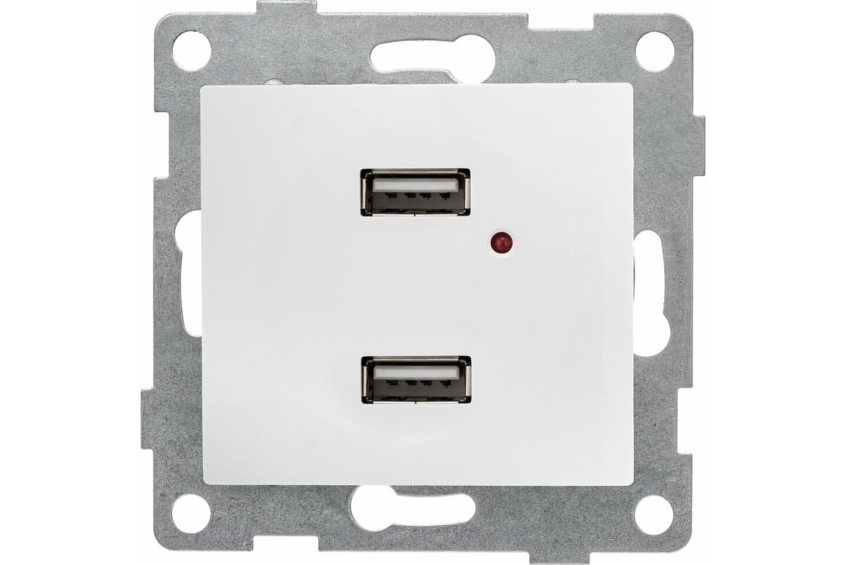 Розетка GUSI Bravo (С10USB2-001)