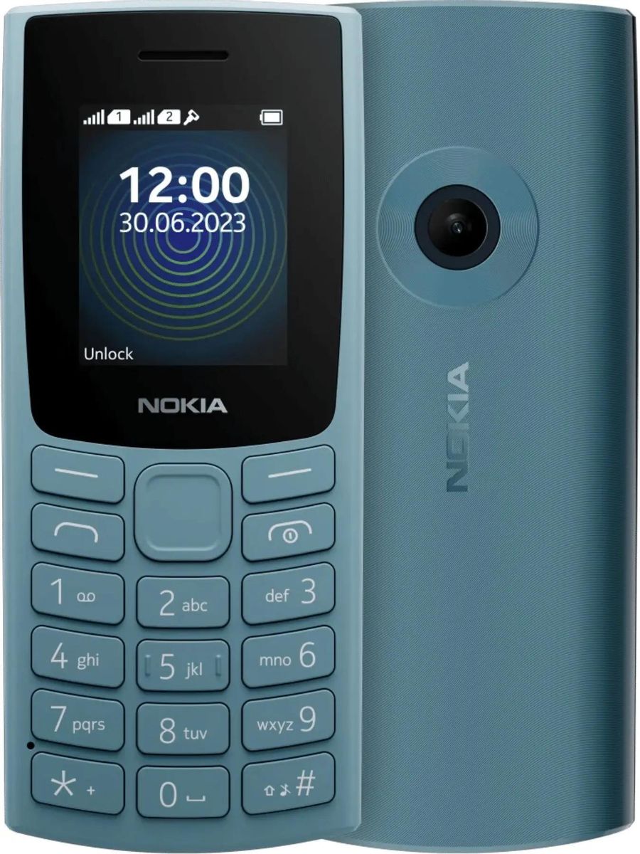 Мобильный телефон Nokia 110 DS (2023) голубой