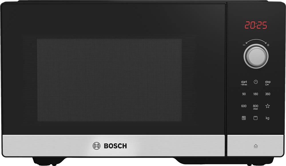 

Микроволновая печь Bosch Serie 2 FEL053MS2 25 л, 800 Вт, гриль, черный (FEL053MS2), FEL053MS2