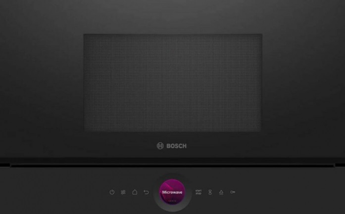 

Микроволновая печь встраиваемая Bosch Serie 8 BEL7321B1 21 л, 900 Вт, гриль, черный (BEL7321B1), BEL7321B1