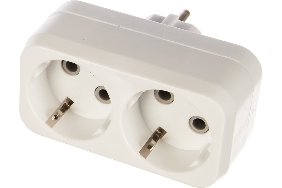 

Сетевой разветвитель Smartbuy SBE-16-A02-2z 2-розетки, 16А, с/з, белый (SBE-16-A02-2z), SBE-16-A02-2z