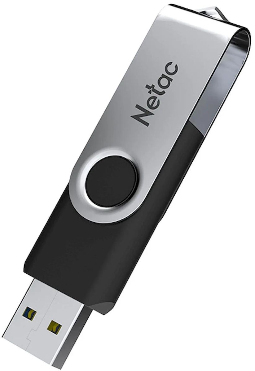 

Флешка 4Gb USB 2.0 Netac U505, черный/серебристый (NT03U505N-004G-20BK), U505