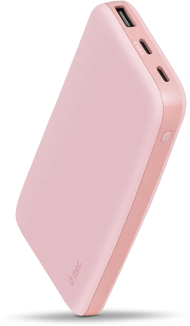 Портативный аккумулятор (Powerbank) TTEC ChargeUp, 10000 мА·ч, розовый