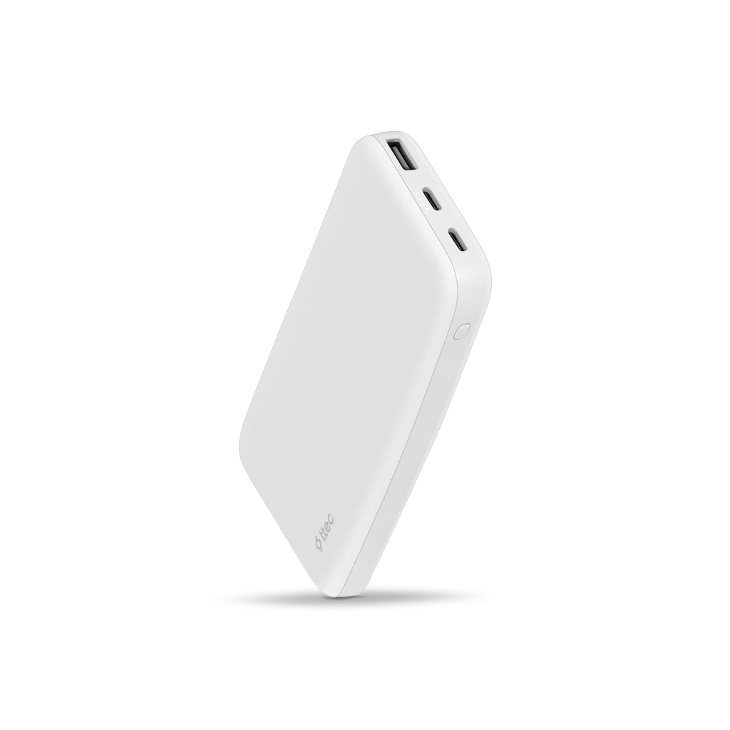 

Портативный аккумулятор (Powerbank) TTEC ChargeUp, 10000 мА·ч, 1xUSB, 2.1А, Type-C, белый (2BB204B1), ChargeUp