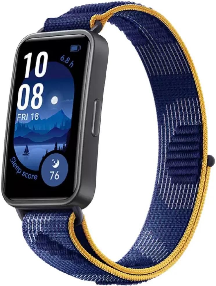 

Фитнес-браслет Huawei Band 9, 1.47" AMOLED, черный/синий (55020BYM), Band 9
