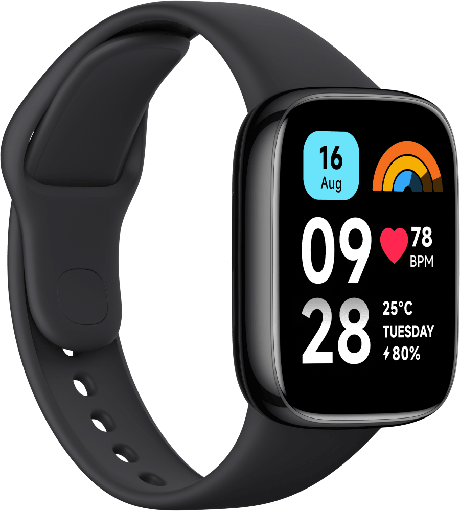 Смарт-часы Xiaomi Redmi Watch 3 Active, 1.83" LCD, черный (BHR7266GL/X47254) б/у, отказ от покупки, следы эксплуатации, полный комплект