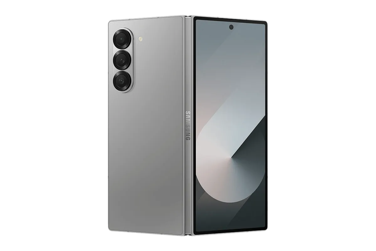 

Смартфон Samsung Galaxy Z Fold 6, 7.6" 2160x1856 Dynamic AMOLED 2X, Qualcomm Snapdragon 8 Gen 3, 12Gb RAM, 256Gb, 3G/4G/5G, NFC, Wi-Fi, BT, 3xCam, 2-Sim, 4400 мА⋅ч, USB Type-C, Android 14, серый (SM-F956BZSBSKZ), Galaxy Z Fold 6